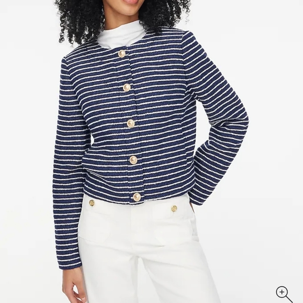J Crew Factory Tweed Lady Jacket Size 6 CG378 NWT
